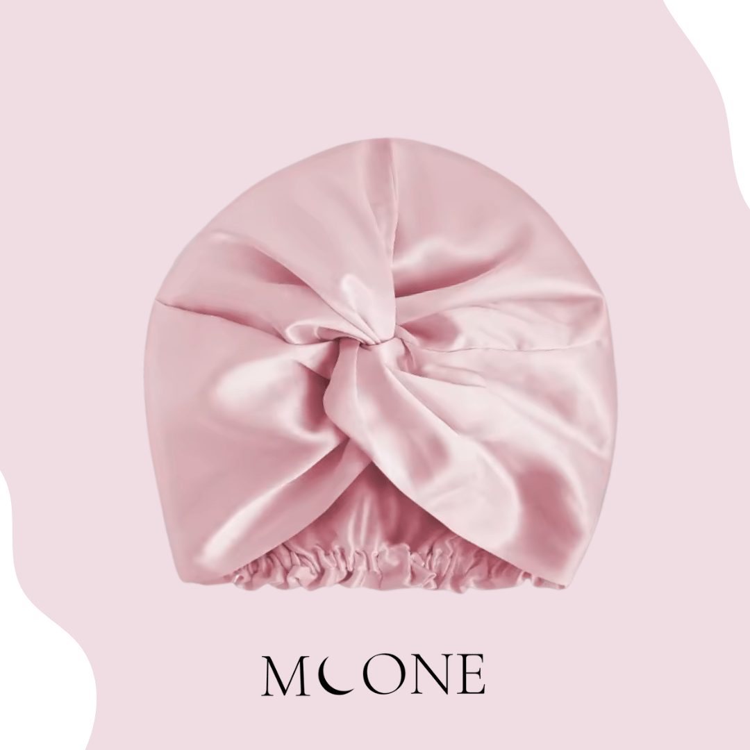 Bonnet de nuit en soie de mûrier