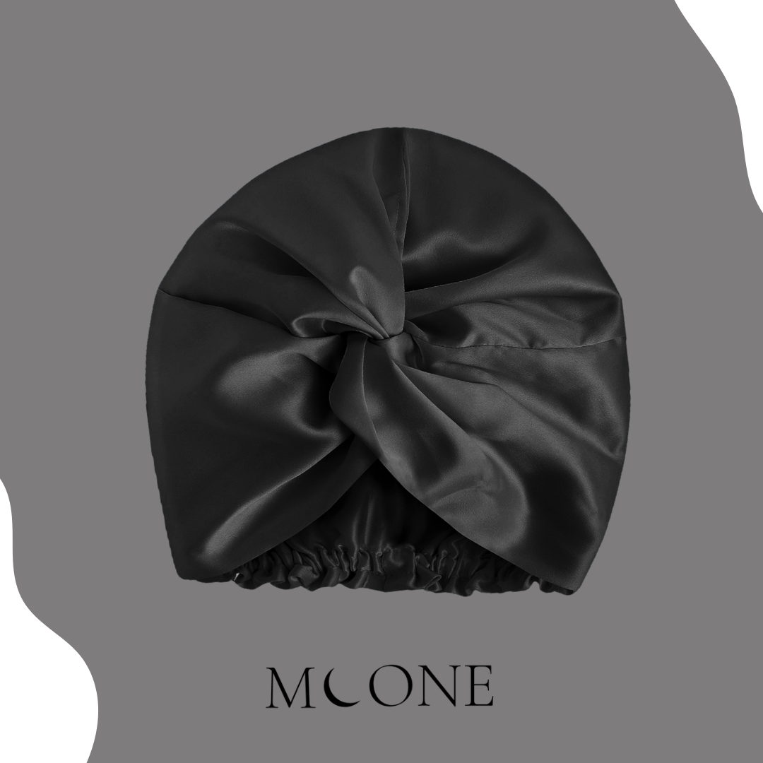 Bonnet de nuit en soie de mûrier