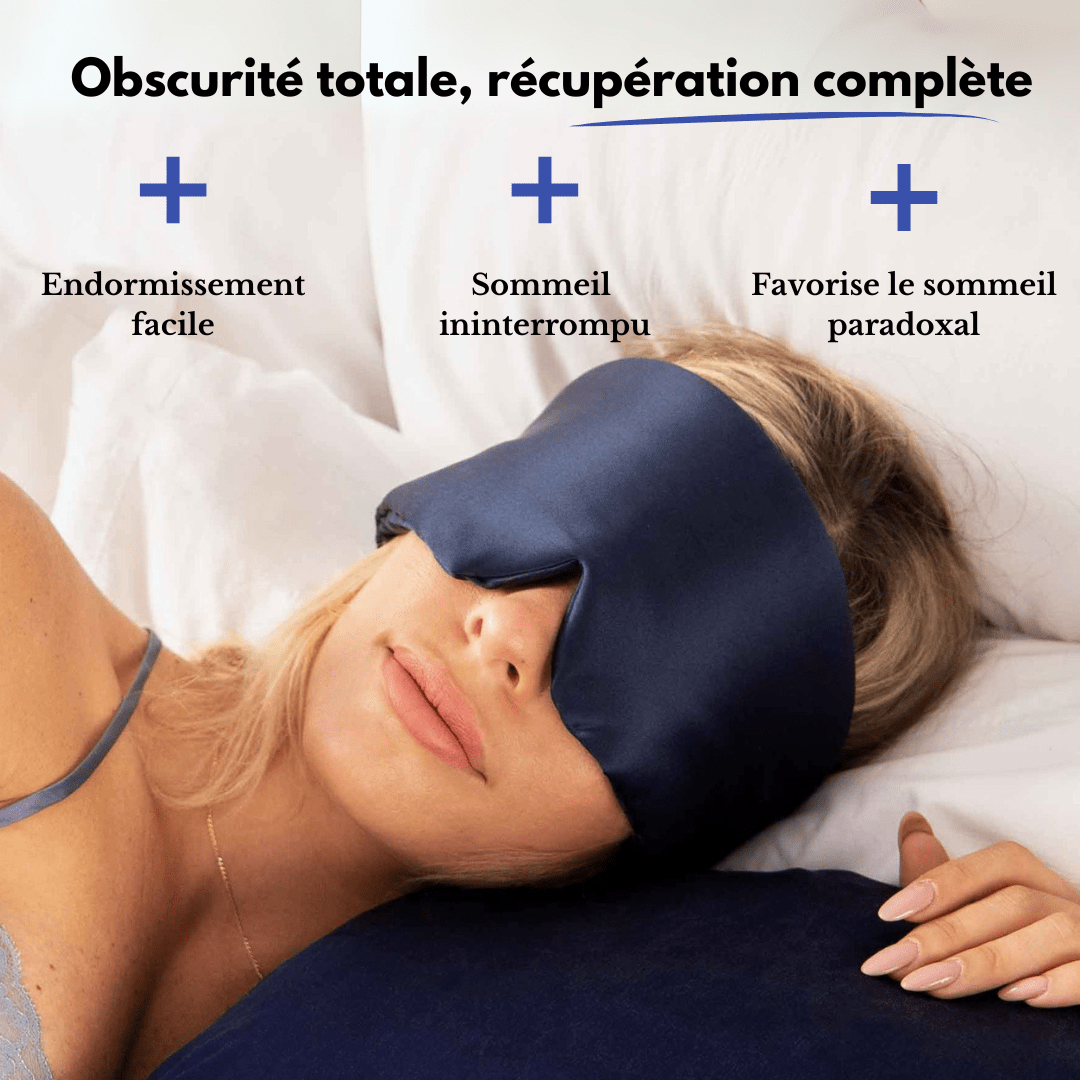 Masque de nuit en soie