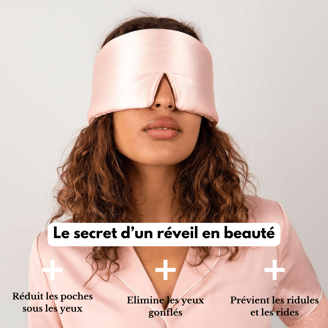 Masque de nuit en soie