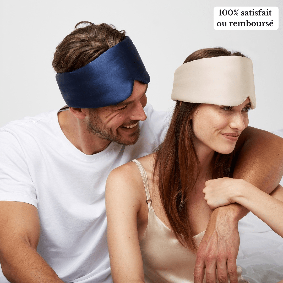 Masque de nuit en soie