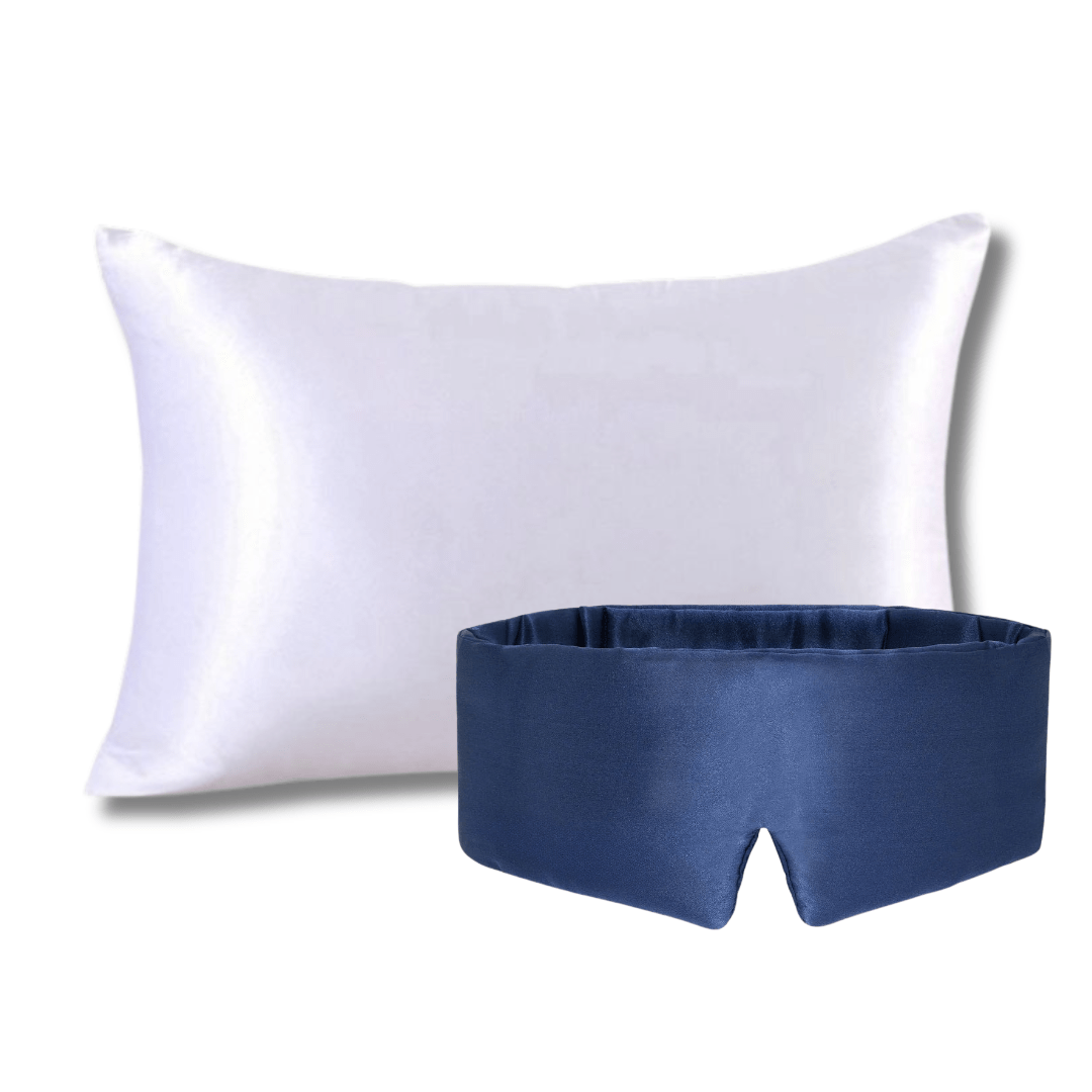 PACK SOMMEIL - 1 TAIE EN SOIE + 1 MASQUE DE NUIT