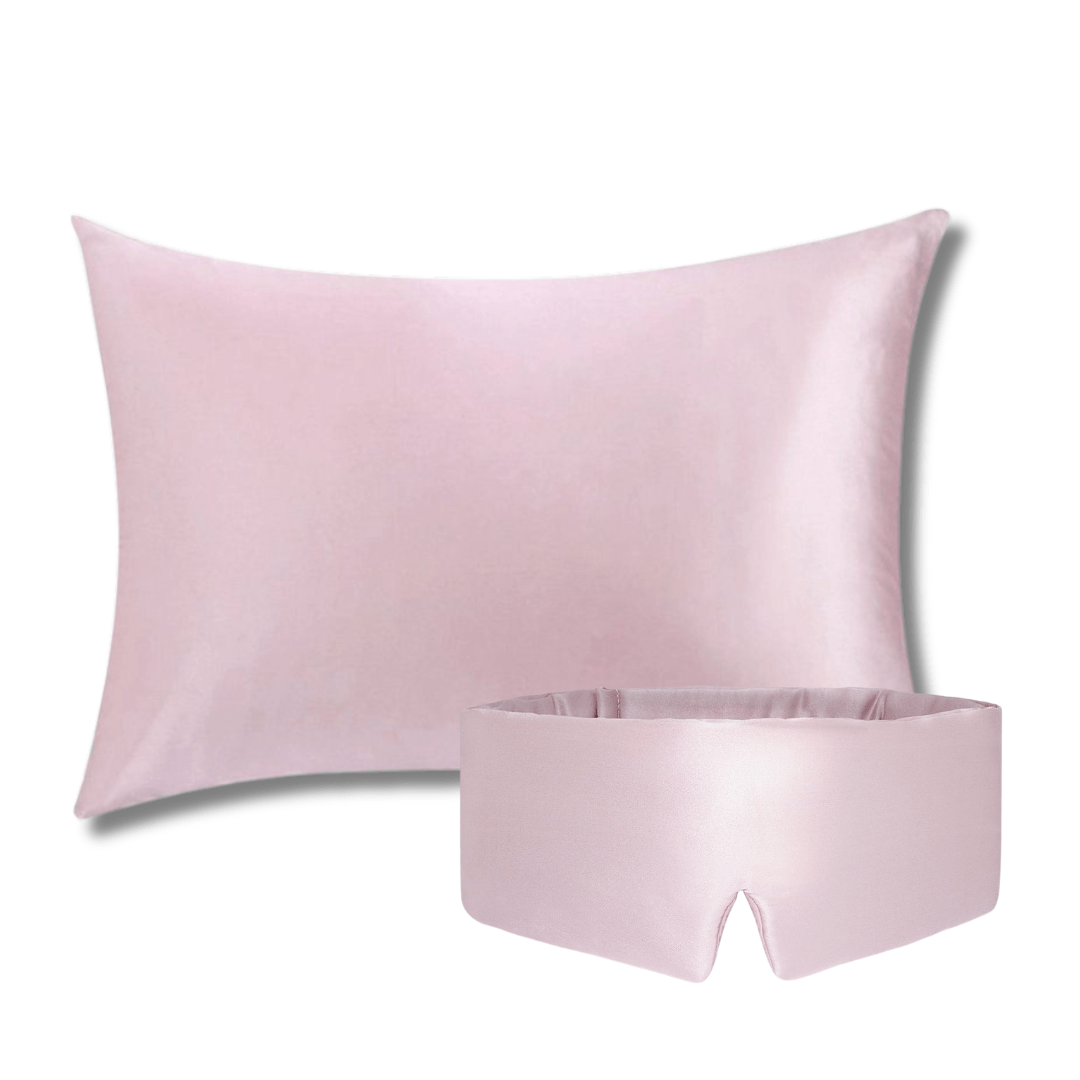 PACK SOMMEIL - 1 TAIE EN SOIE + 1 MASQUE DE NUIT