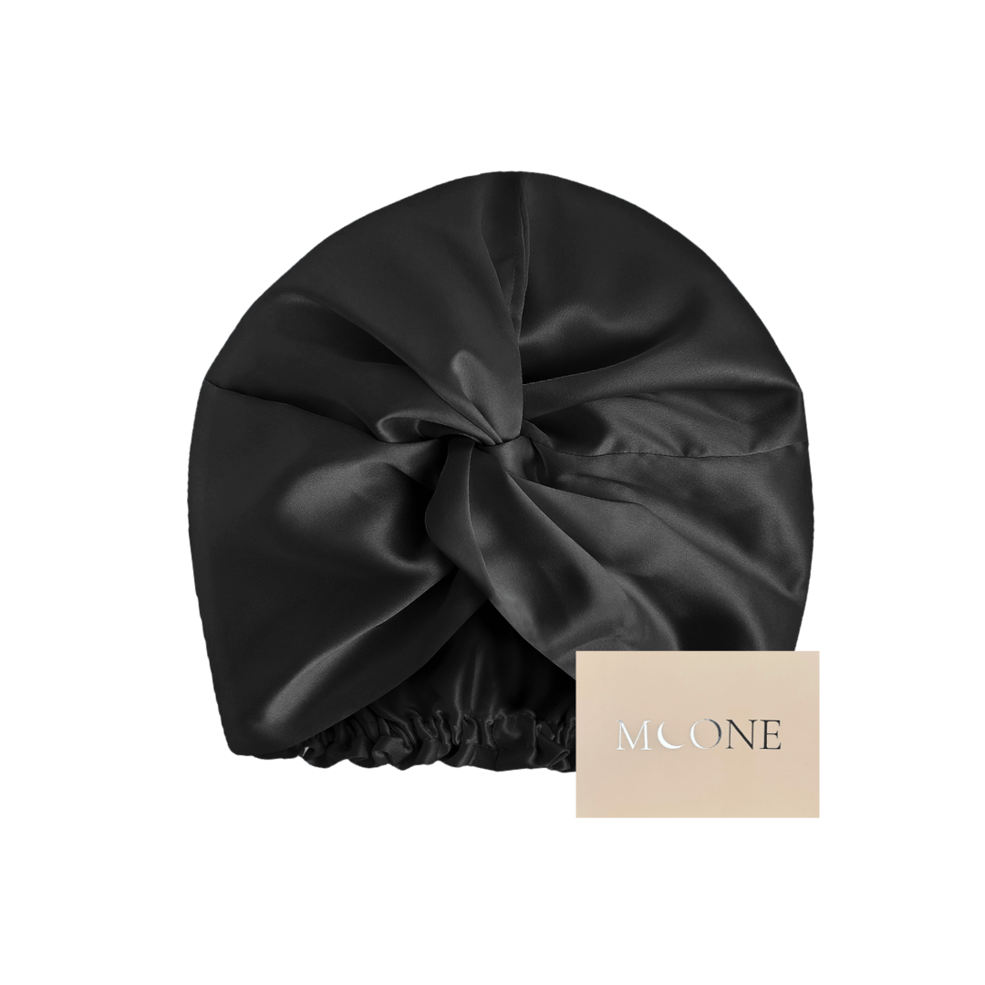Bonnet de nuit en soie de mûrier