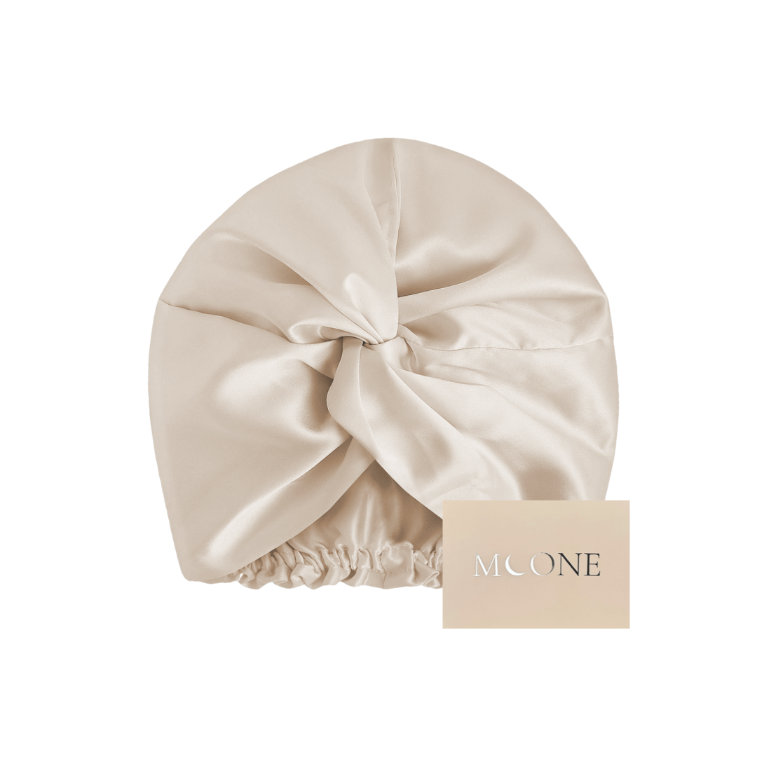 Bonnet de nuit en soie de mûrier