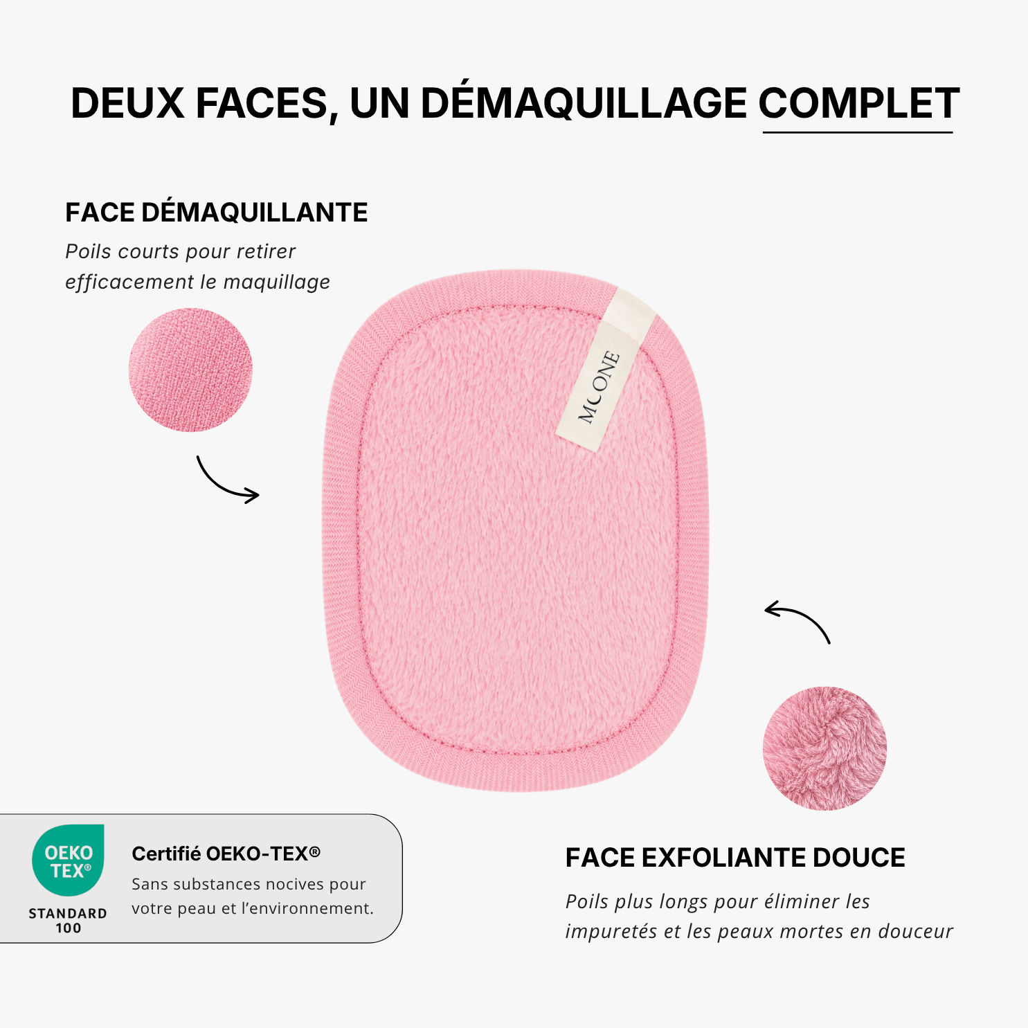 Pads démaquillants réutilisables