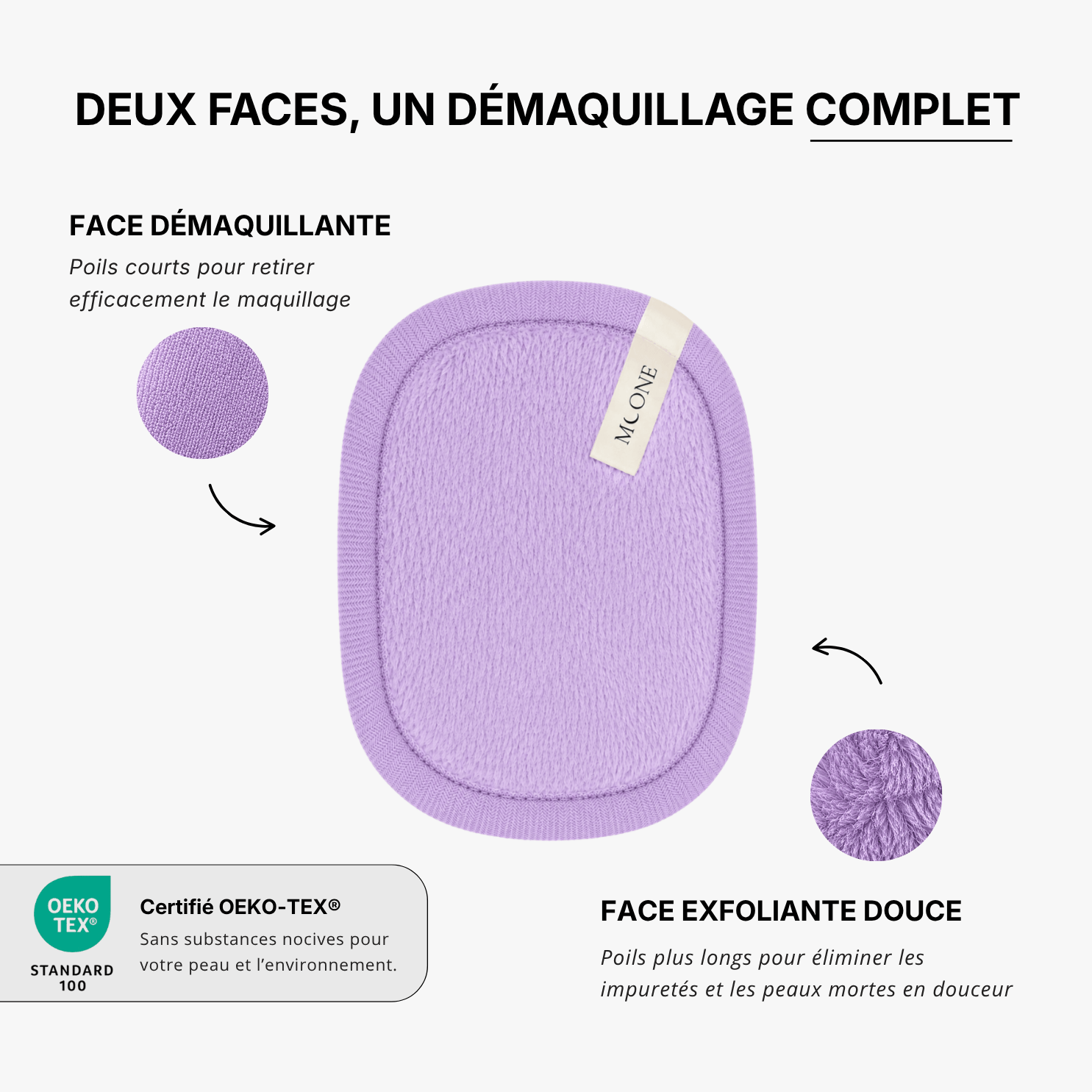 Pads démaquillants réutilisables