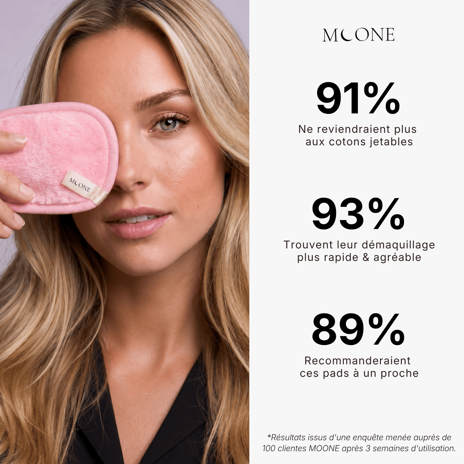 Pads démaquillants réutilisables