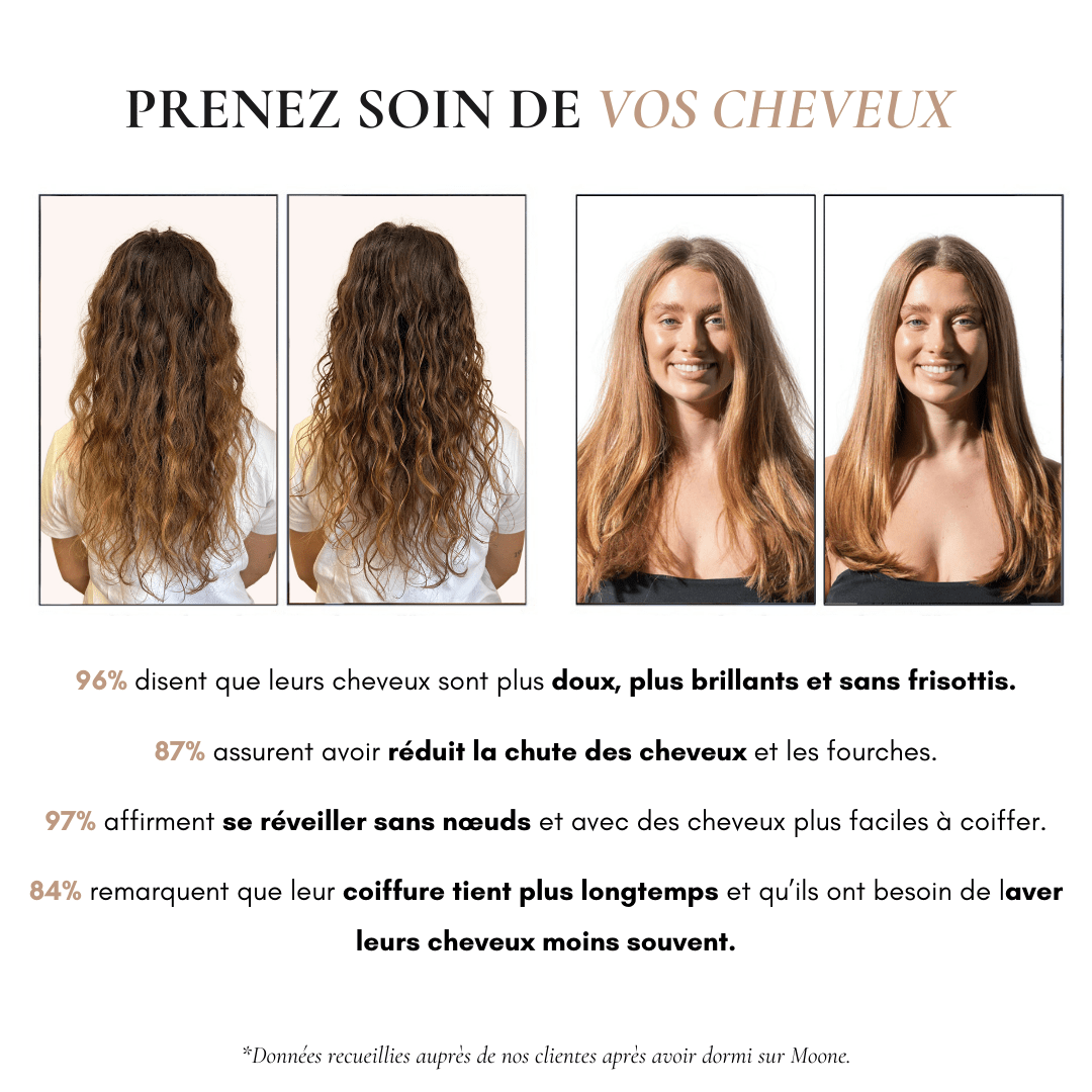 Taie d'oreiller 100% soie de mûrier