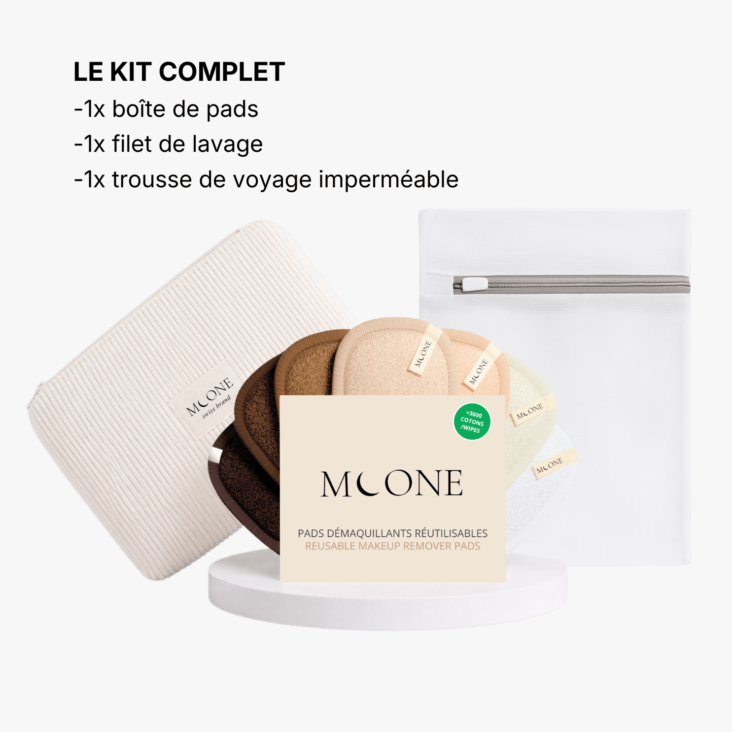Pads démaquillants réutilisables