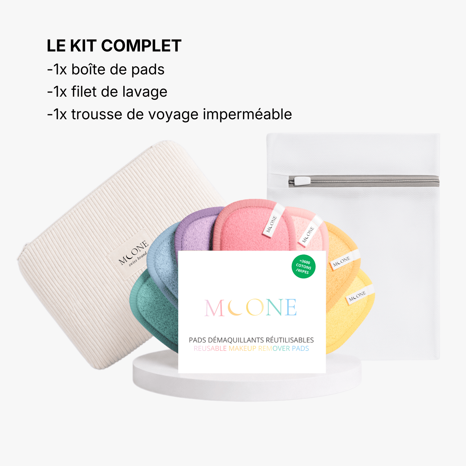 Pads démaquillants réutilisables