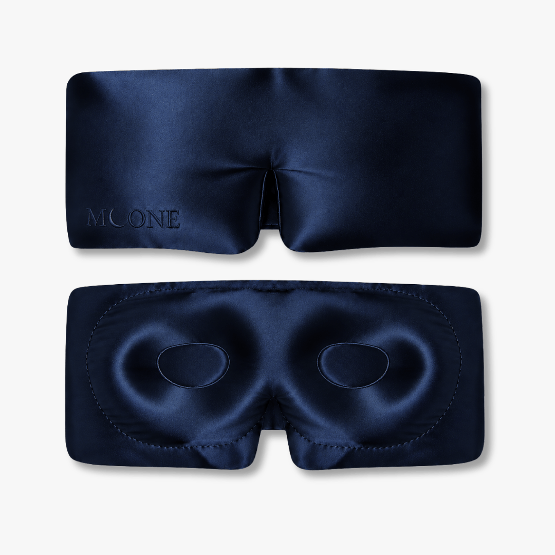 Masque de nuit en soie – protection des cils