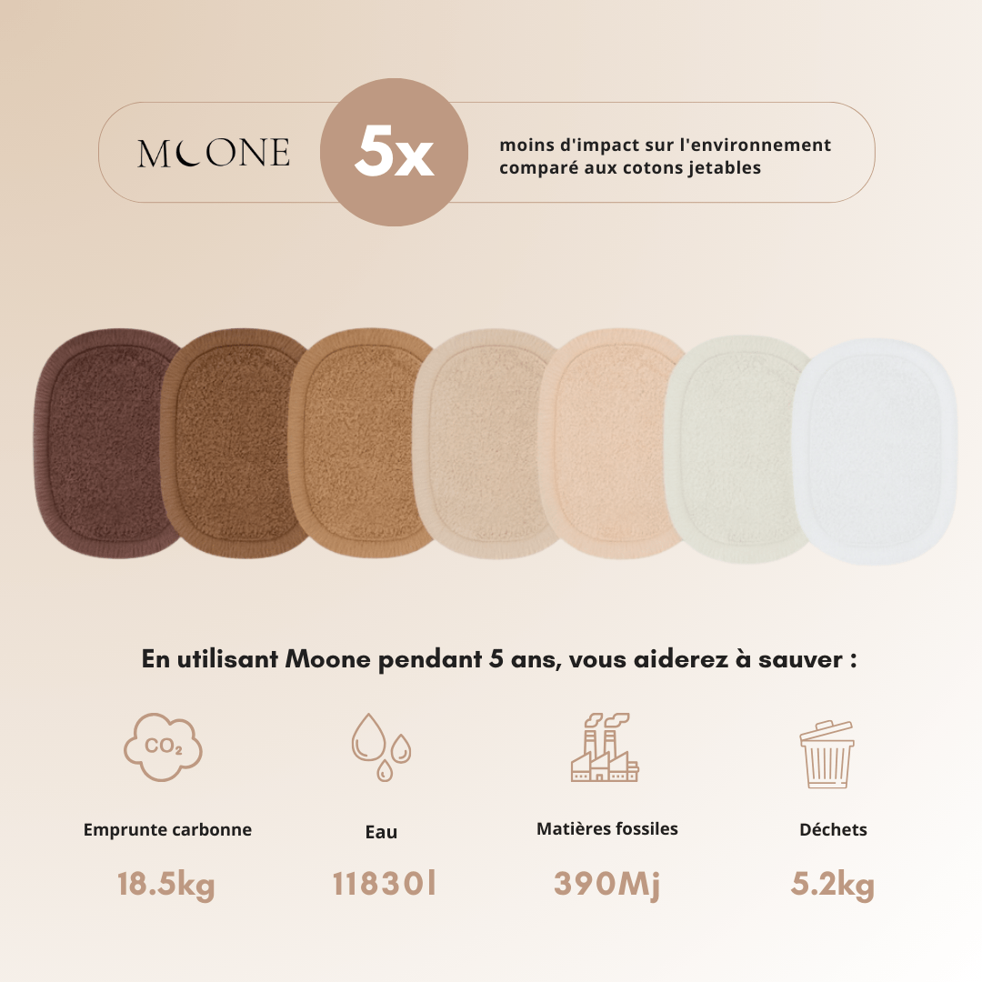 Pads démaquillants réutilisables