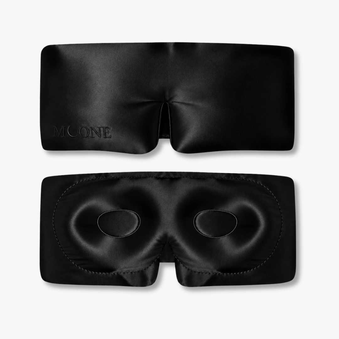 Masque de nuit en soie – protection des cils