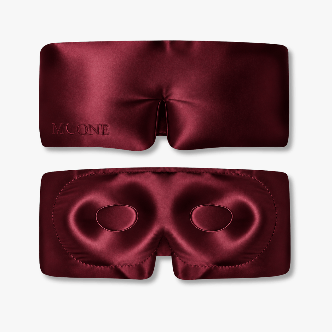 Masque de nuit en soie – protection des cils