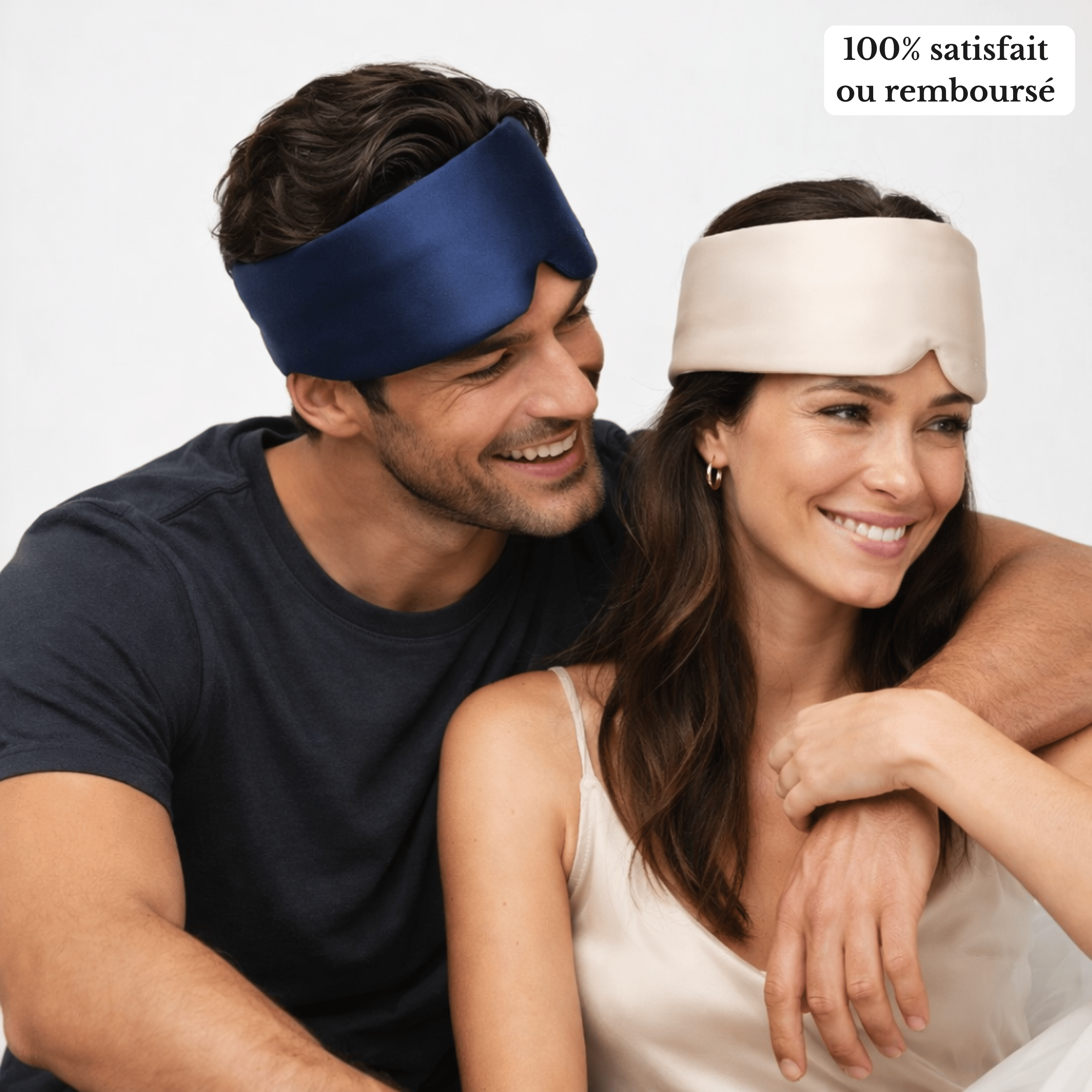 Masque de nuit en soie