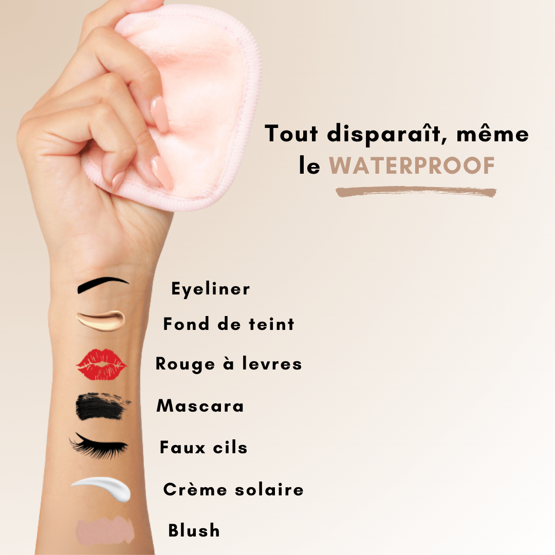 Pads démaquillants réutilisables