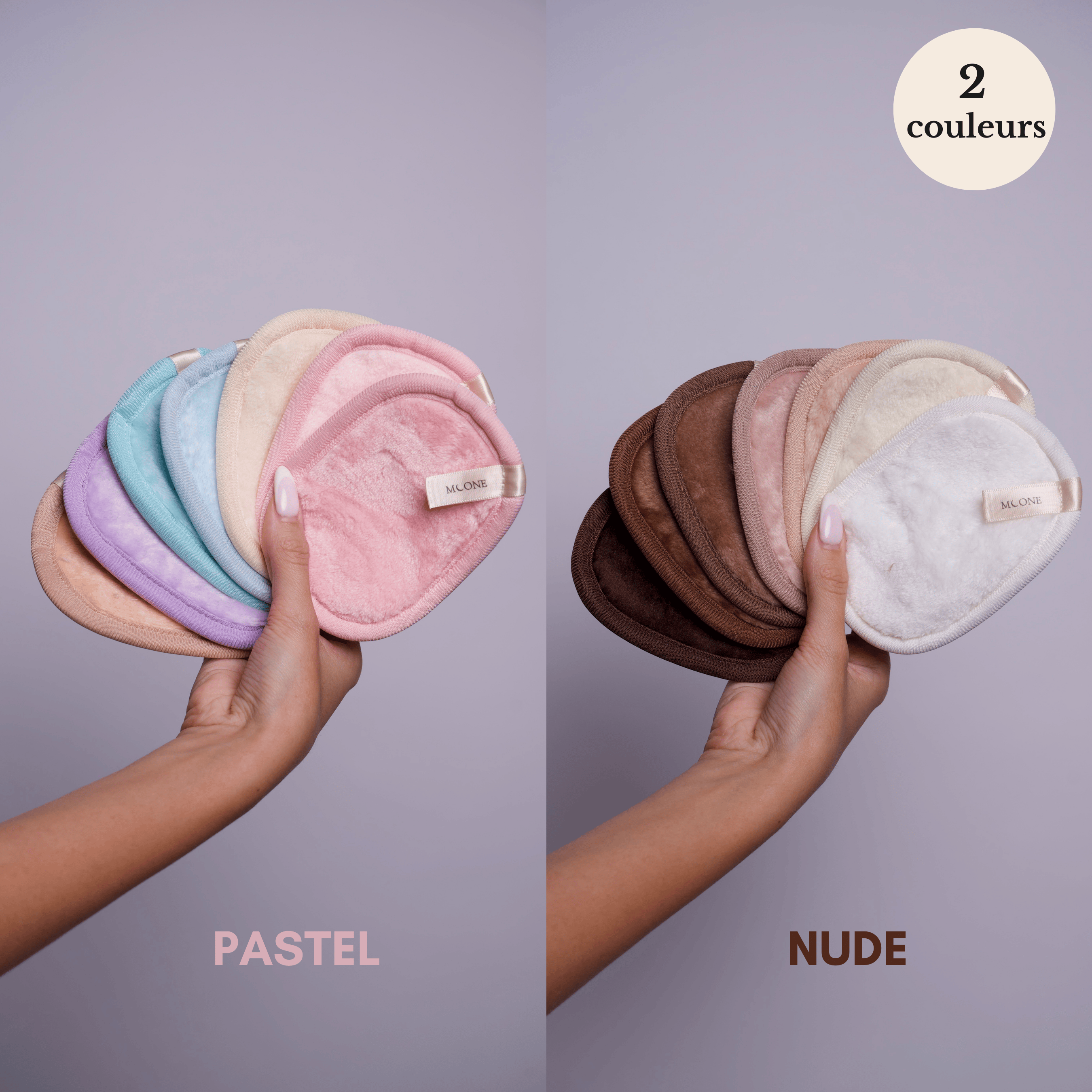 Pads démaquillants réutilisables