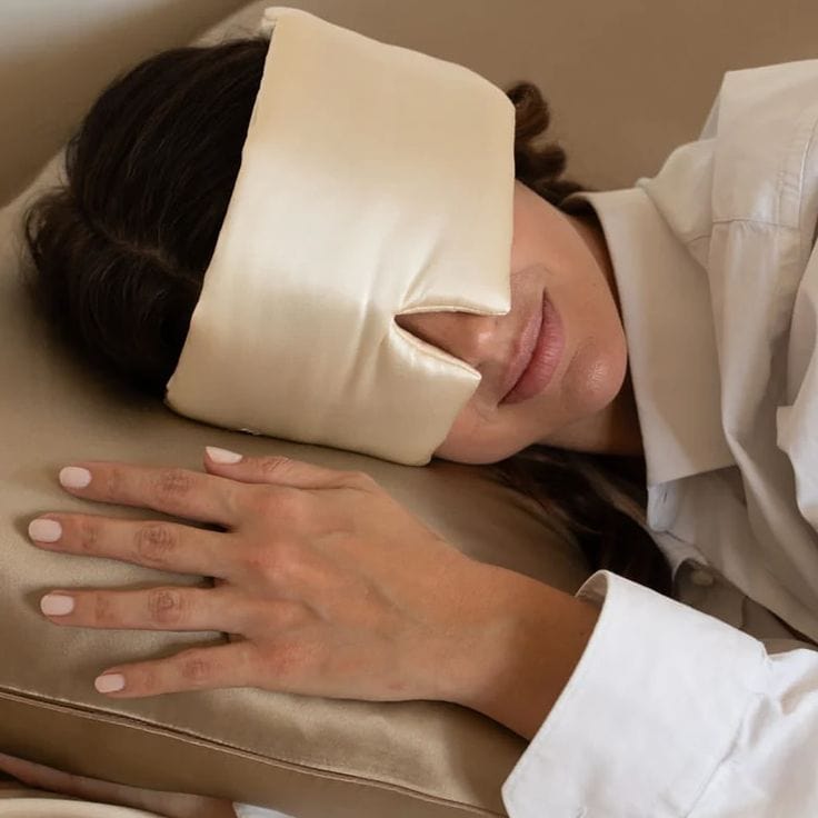 PACK SOMMEIL - 1 TAIE EN SOIE + 1 MASQUE DE NUIT