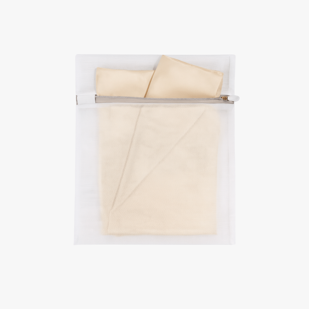 Filet de lavage pour taie en soie 30x40