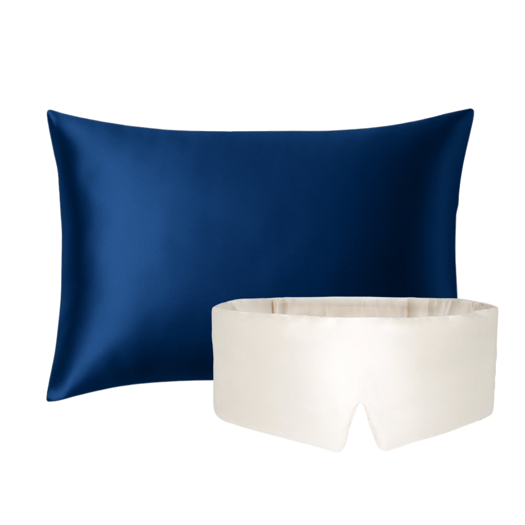 PACK SOMMEIL - 1 TAIE EN SOIE + 1 MASQUE DE NUIT