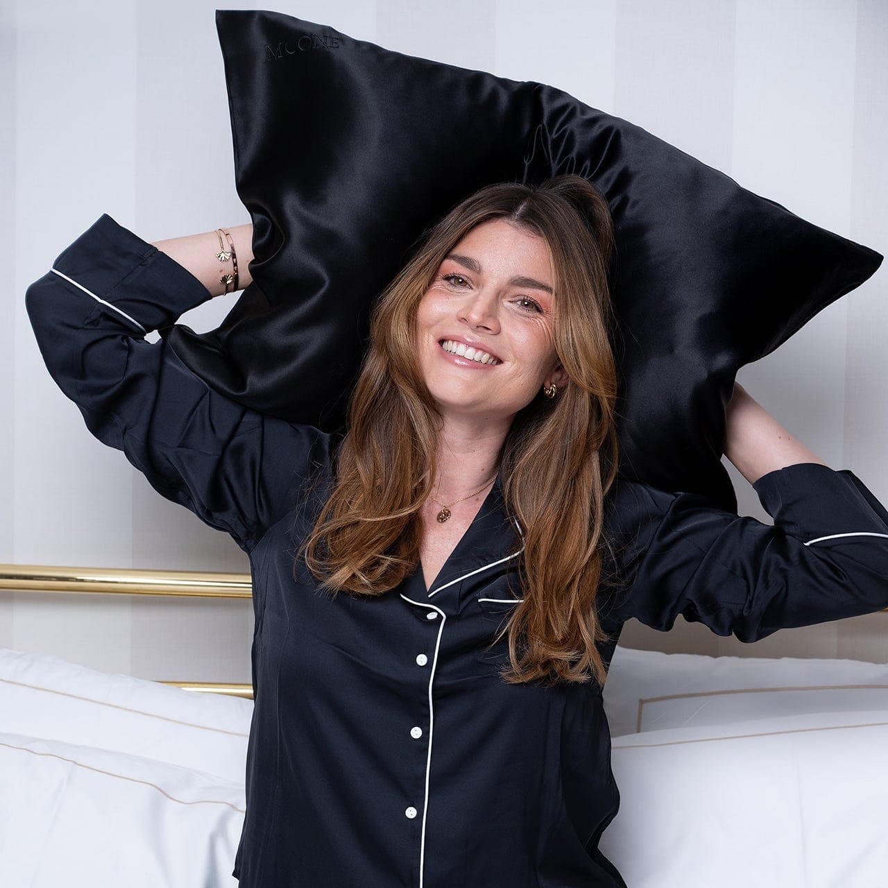 Taie d'oreiller 100% soie de mûrier