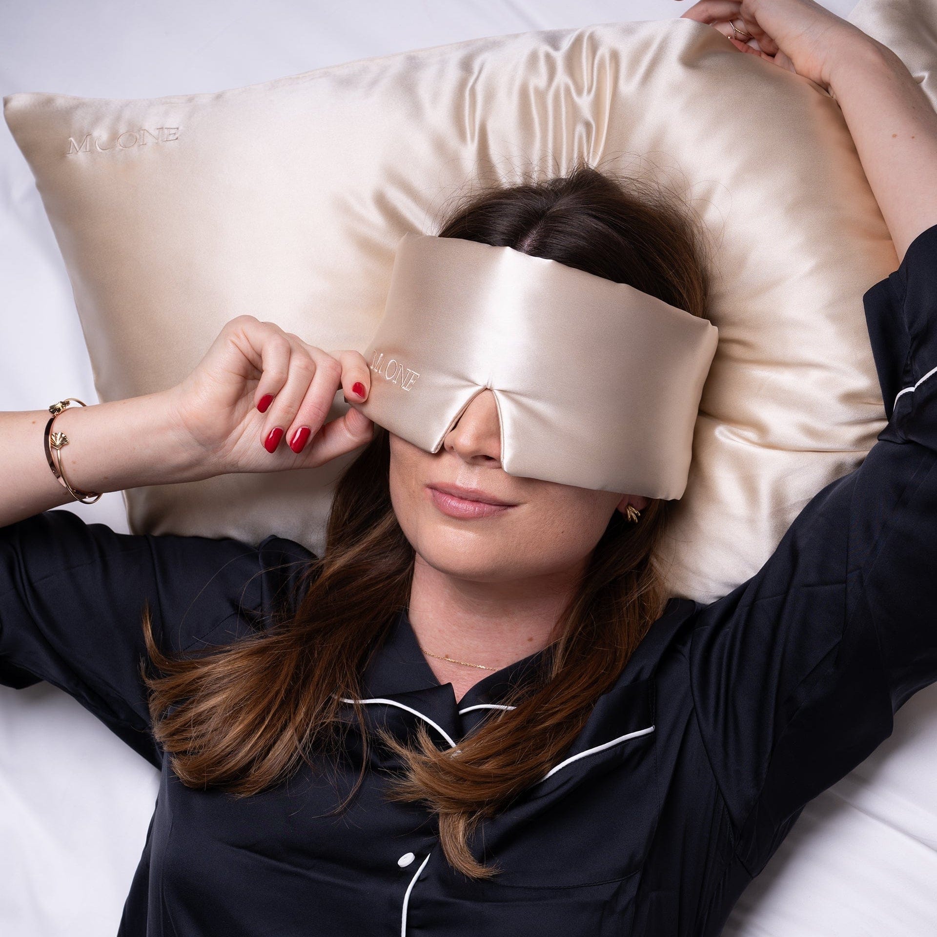 PACK SOMMEIL - 1 TAIE EN SOIE + 1 MASQUE DE NUIT