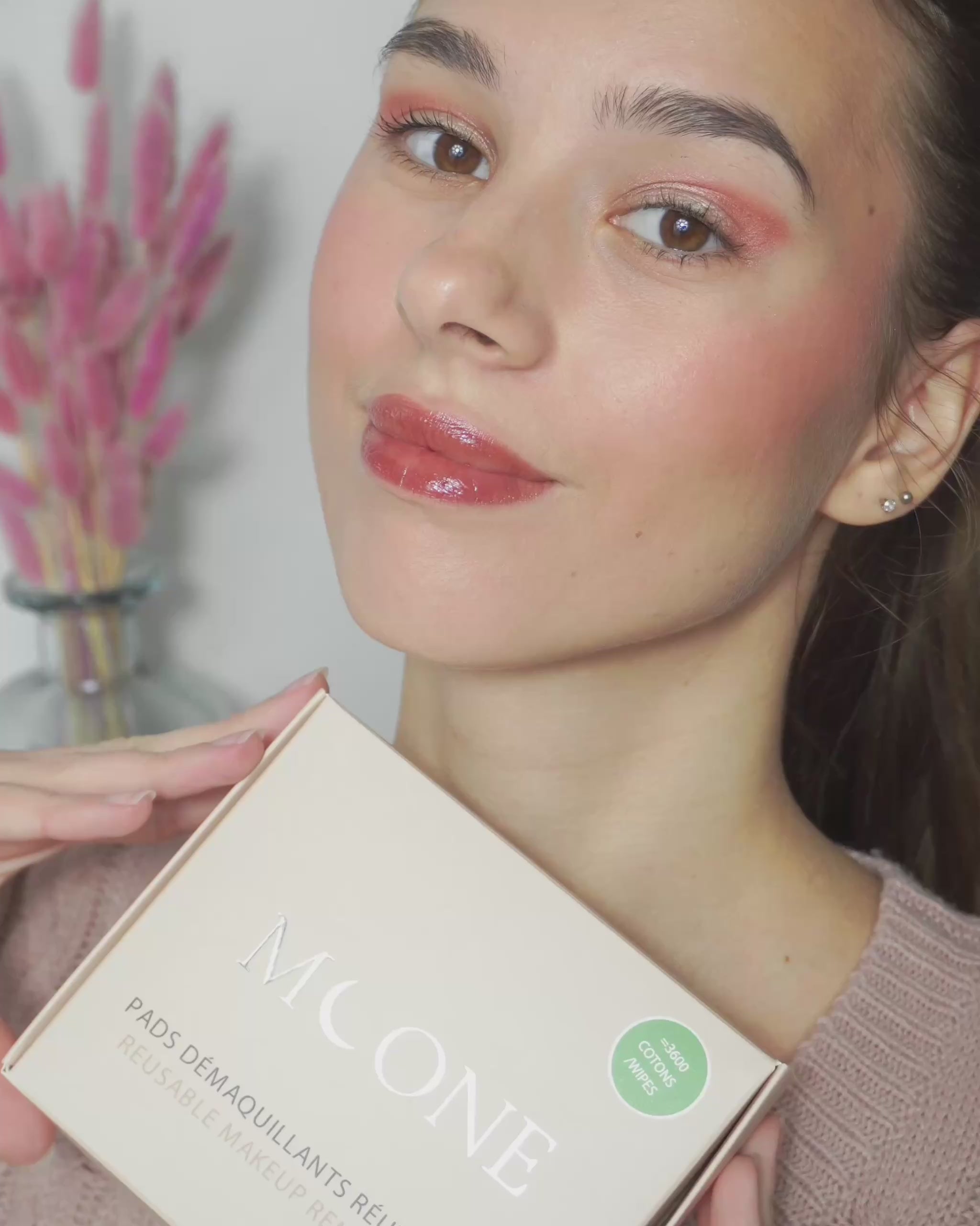 Charger la vidéo : Pads démaquillants réutilisables
